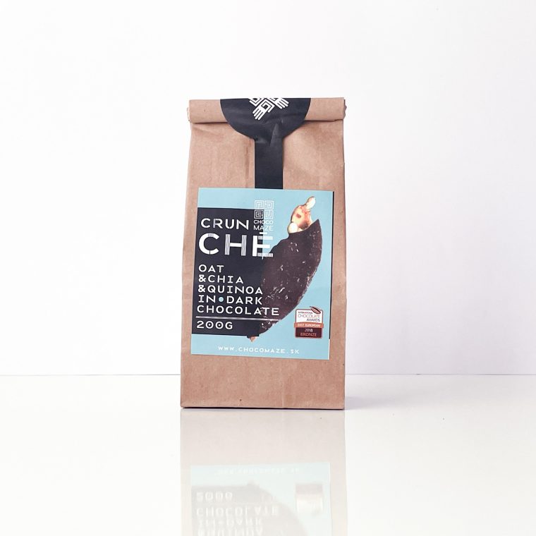 CrunCHÉ chia étcsokoládéban 200g – utántöltő